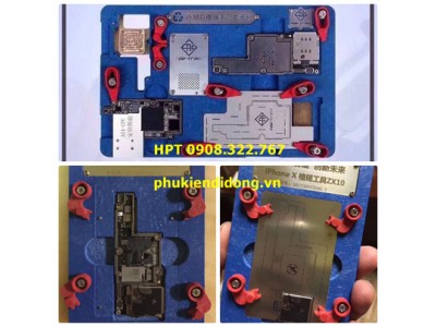 Kẹp mainboard Iphone X - Vỉ làm chân ic Iphone X